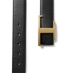 Tod's - 3.5cm Reversible Leather Belt - Black