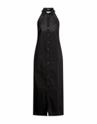 Peserico Womens Maxi dress in Black
