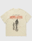 Honor The Gift Rebellious For Our Fathers Ss Tee Beige - Mens - Shortsleeves