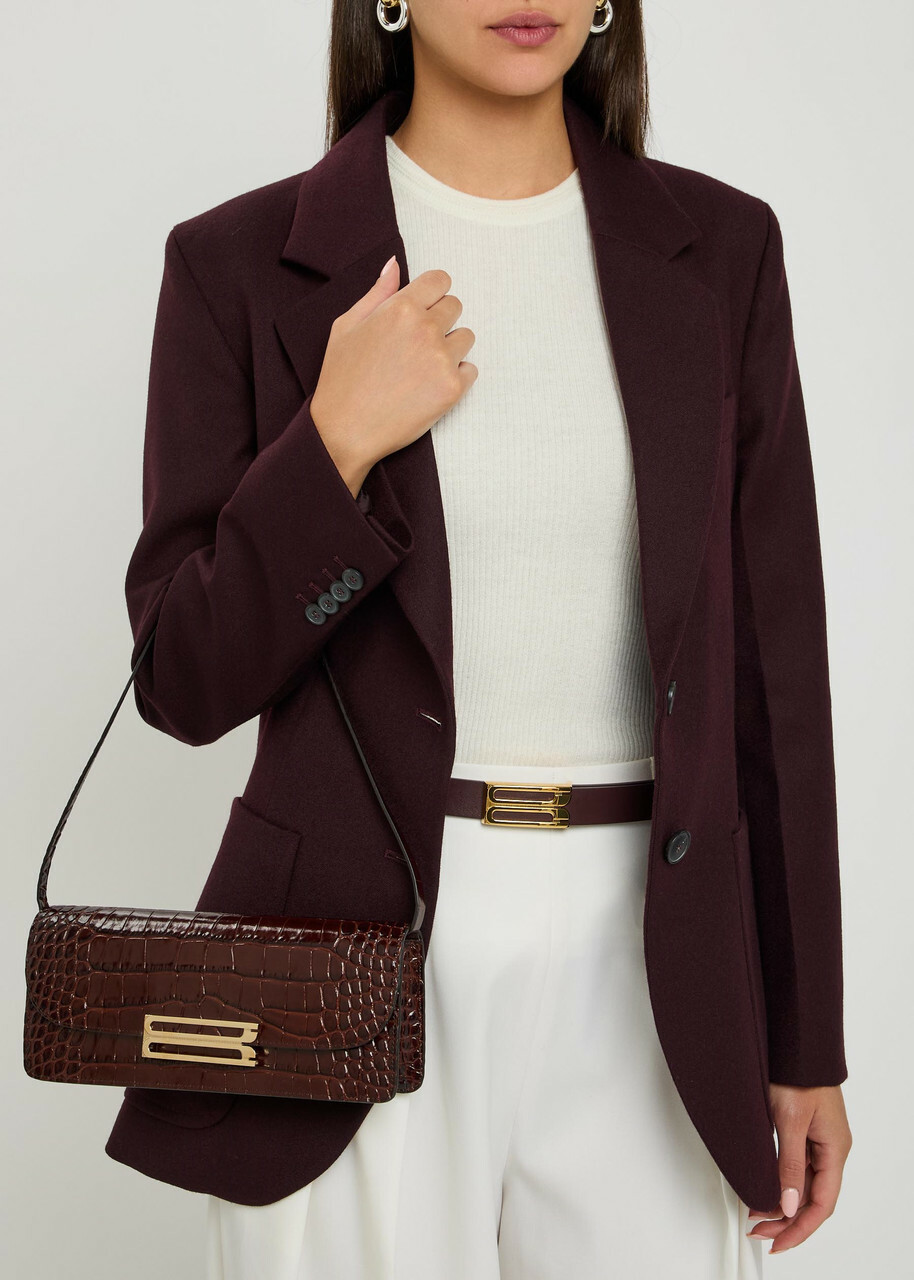 Victoria Beckham Dorian Leather Belt No Colour