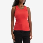 Entire Studios Women's Rib Tank Top in Cherry