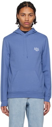 A.P.C. Blue Marvin Hoodie