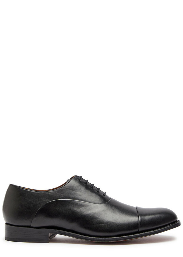 Photo: Grenson Bert Leather Derby Shoes Black
