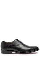 Grenson Bert Leather Derby Shoes Black