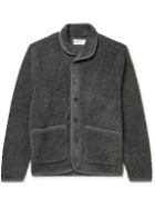 Universal Works - Lancaster Shawl-Collar Fleece Jacket - Gray