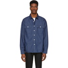 Saturdays NYC Indigo Denim Magnus Shirt