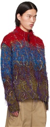 Maison Margiela Multicolor Loose Thread Cardigan