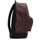 Bao Bao Issey Miyake Burgundy Daypack Backpack