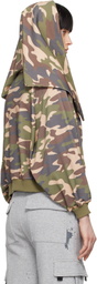 Praying Khaki Camo Shroud Zip Hoodie