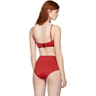 Her Line Red Suzi Bralette Bikini Top