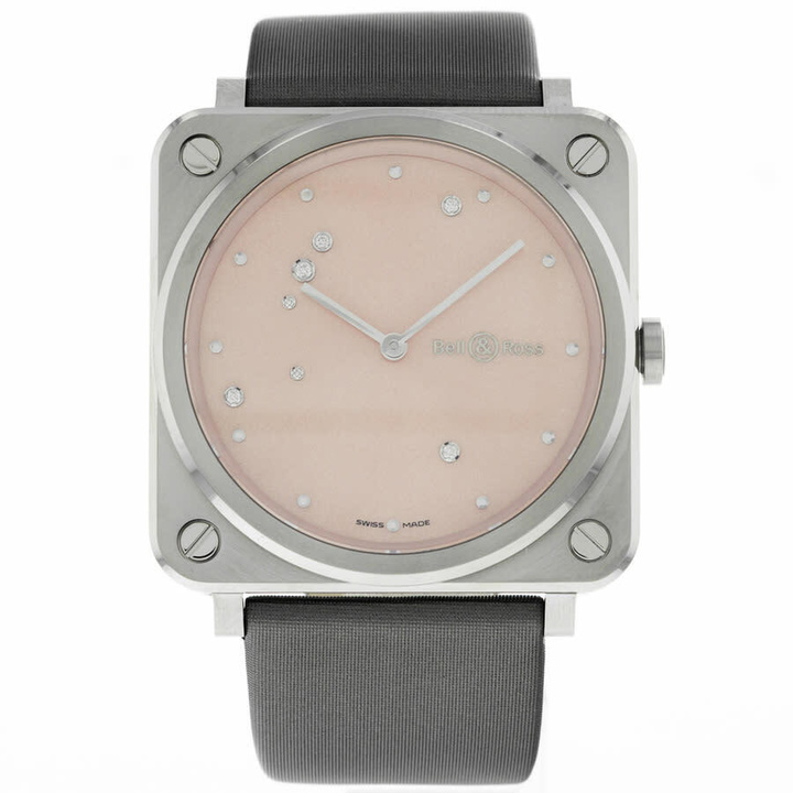 Photo: Bell and Ross Pink Diamond Eagle Quartz Ladies Watch BRS-EP-ST/SCR-SAT