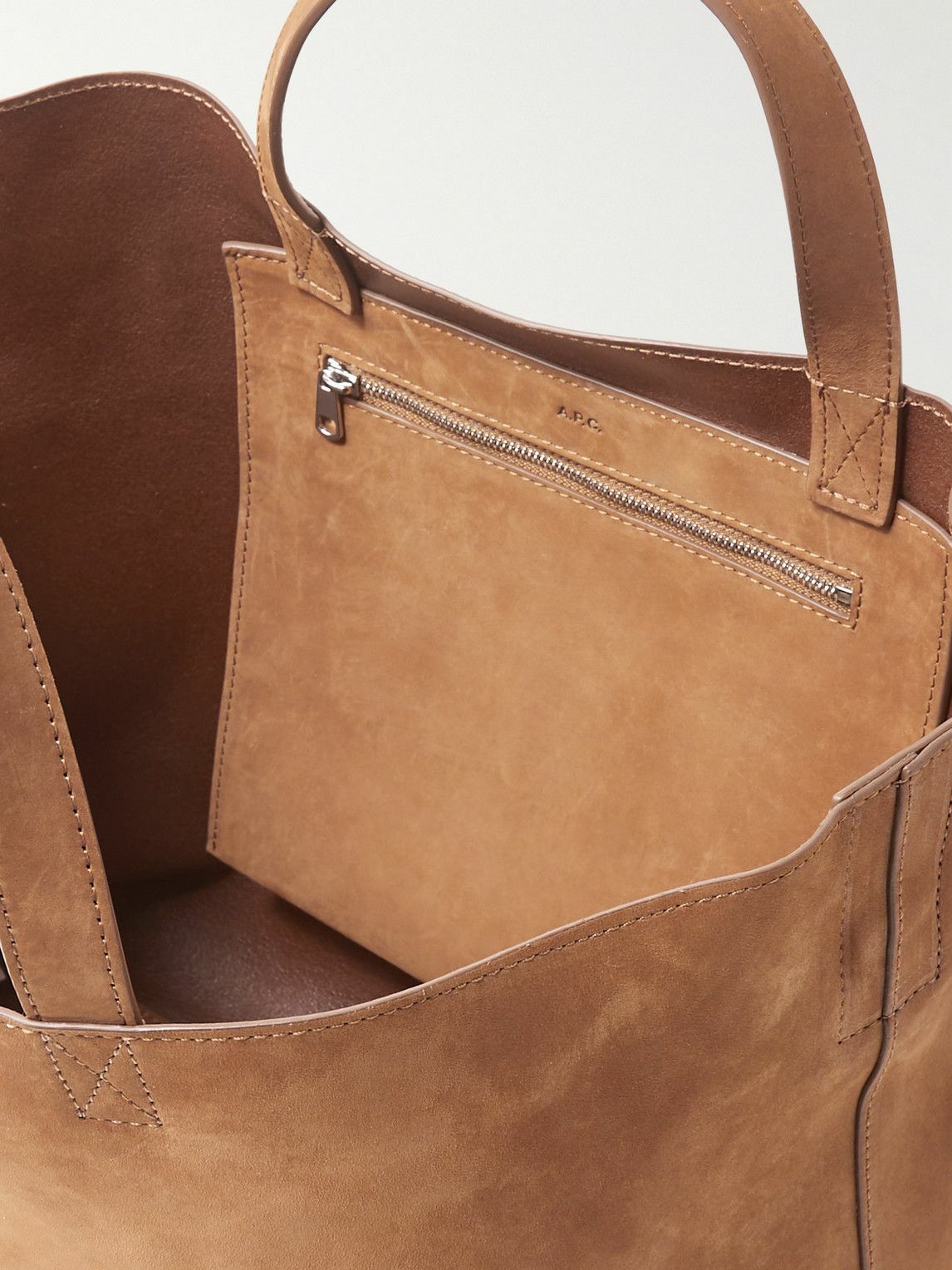 A.P.C., Bags, Apc Maiko Medium Leather Tote Bag