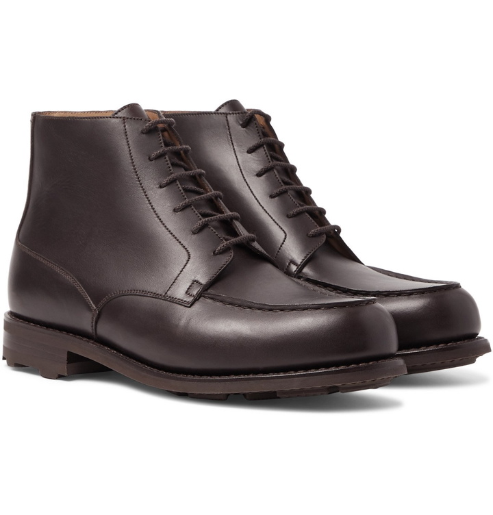 Photo: J.M. Weston - Leather Derby Boots - Brown