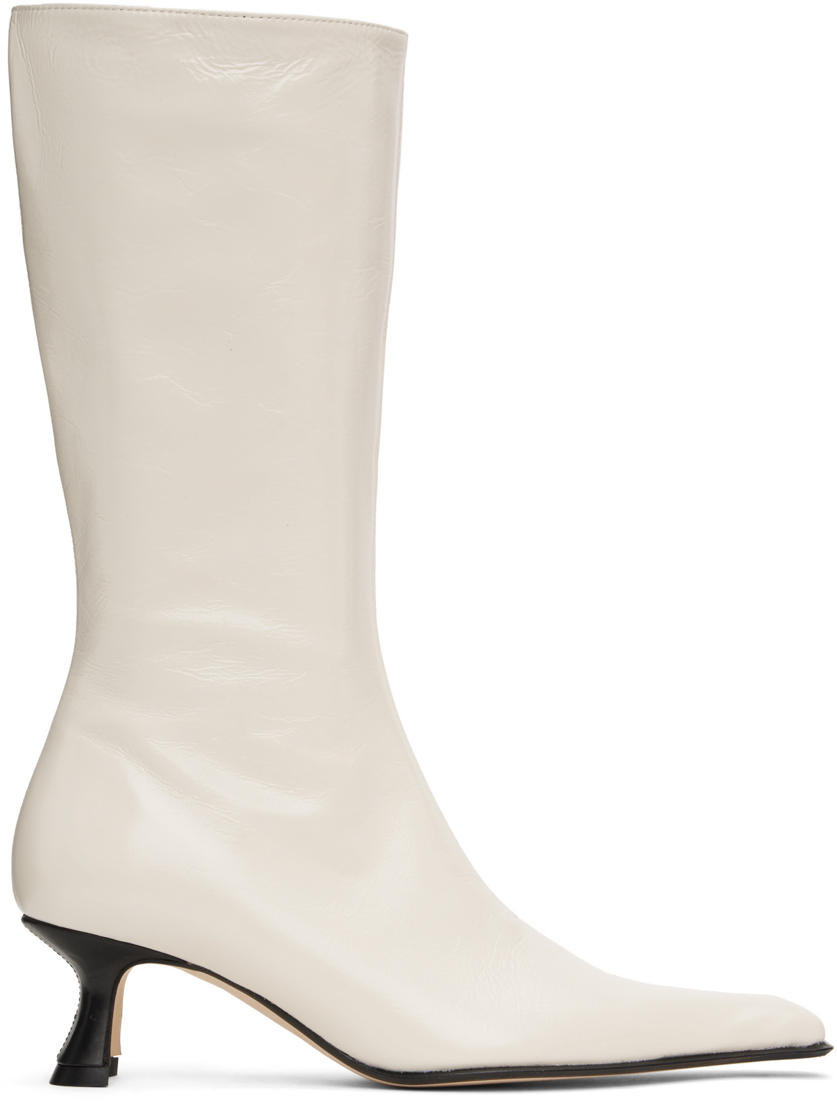 Miista White Rilla Boots MIISTA
