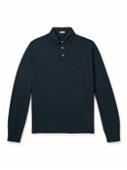 Incotex - Zanone Slim-Fit IceCotton Polo Shirt - Blue