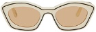 Marni Beige RETROSUPERFUTURE Edition Kea Island Sunglasses