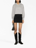 GANNI - Oversized Cropped Hoodie