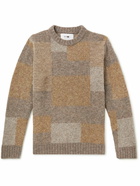 NN07 - Brady Intarsia Wool-Blend Sweater - Neutrals