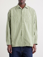 Beams Plus - Checked Madras Cotton Shirt - Green