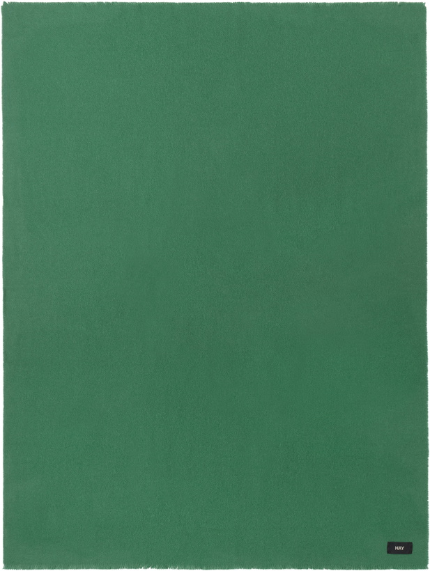 Photo: HAY Green Mono Throw