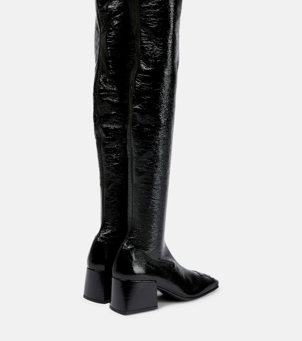 Courreges - Vinyle over-the-knee boots Courreges