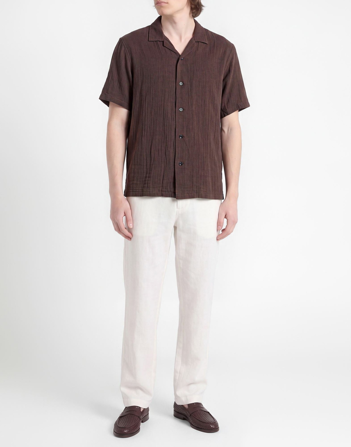 Rag & Bone Mens Shirt in Brown