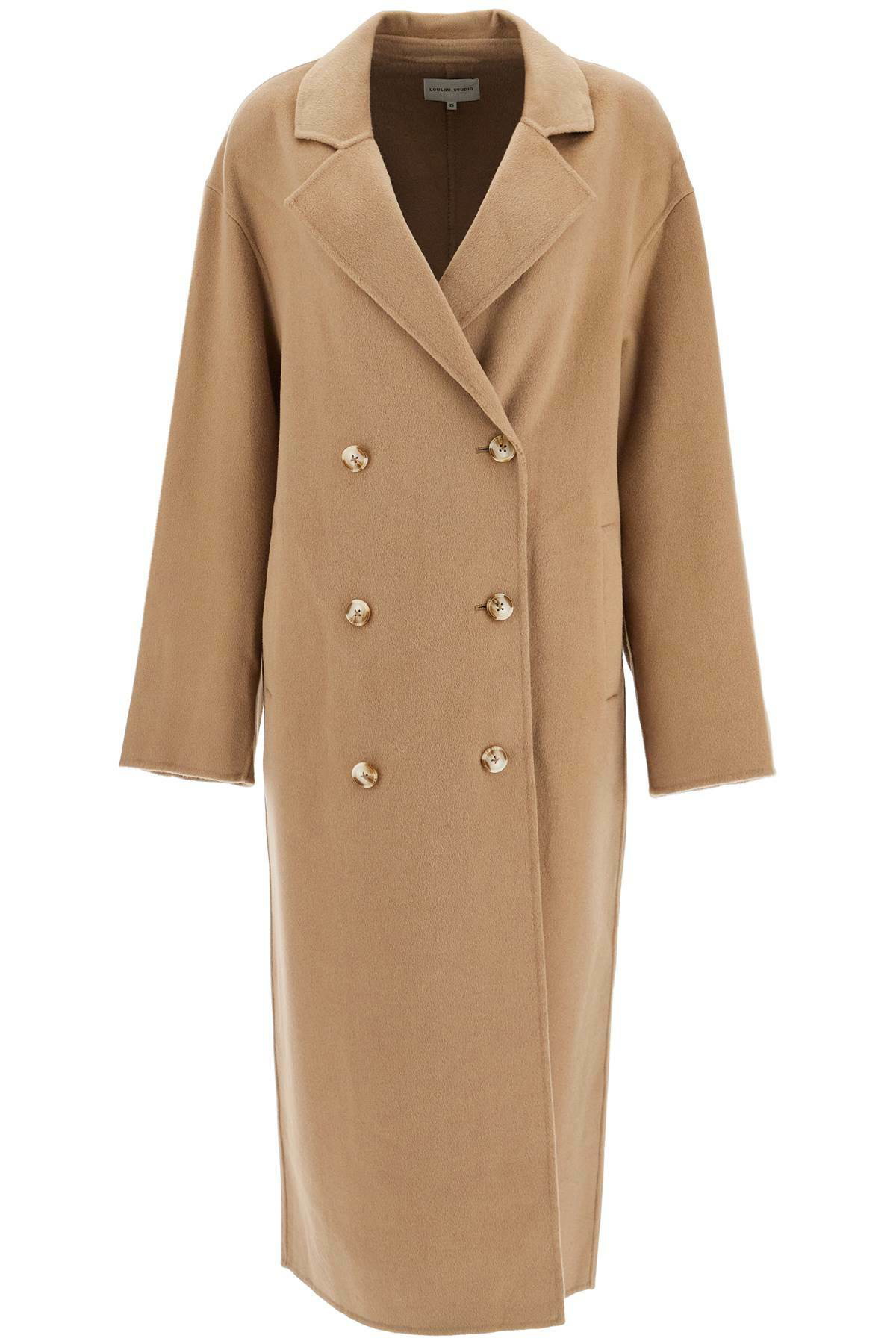 【LOULOU STUDIO】wool and cashmere-blend コート LOULOU STUDIO Mill wool and cashmere-blend felt coat | THE