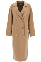 LOULOU STUDIO long wool and cashmere coat 'borne Beige