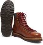 Brunello Cucinelli - Full-Grain Leather Boots - Brown