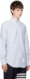 Thom Browne Blue Pocket Shirt