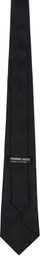 Comme des Garçons Homme Deux Black Dot Silk Tie
