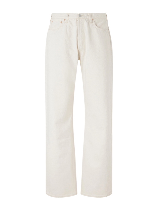 Photo: FULLCOUNT - 0105EC Straight-Leg Selvedge Jeans - Neutrals