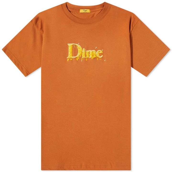 Photo: Dime Men's Classic Honey T-Shirt in Ochre