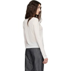 Baserange White Long Sleeve T-shirt