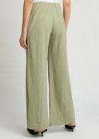 Harris Wharf London Wide-leg Trousers Sage
