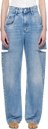 Maison Margiela Blue Slash Jeans