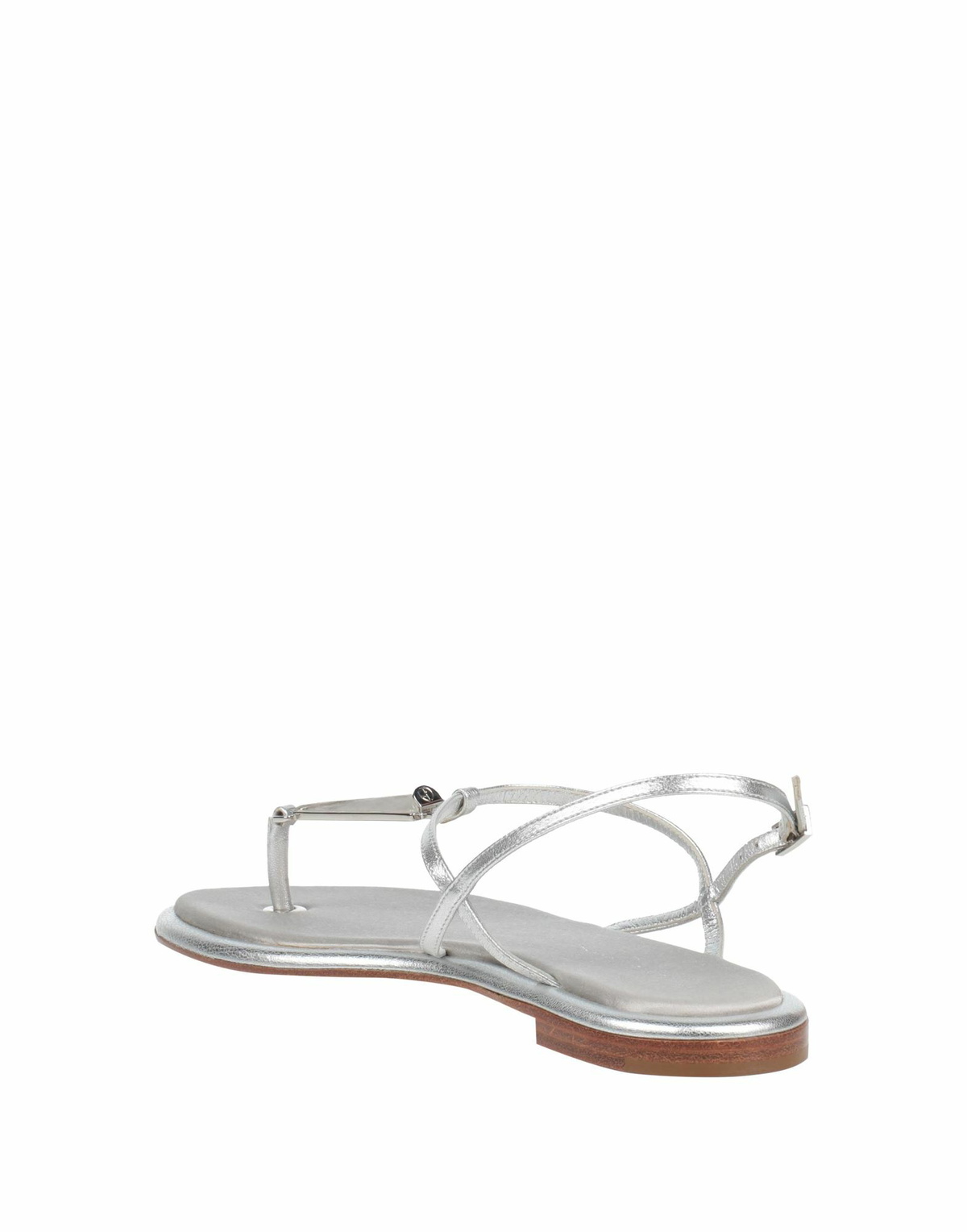 Giorgio Armani Womens Thong sandal in Silver