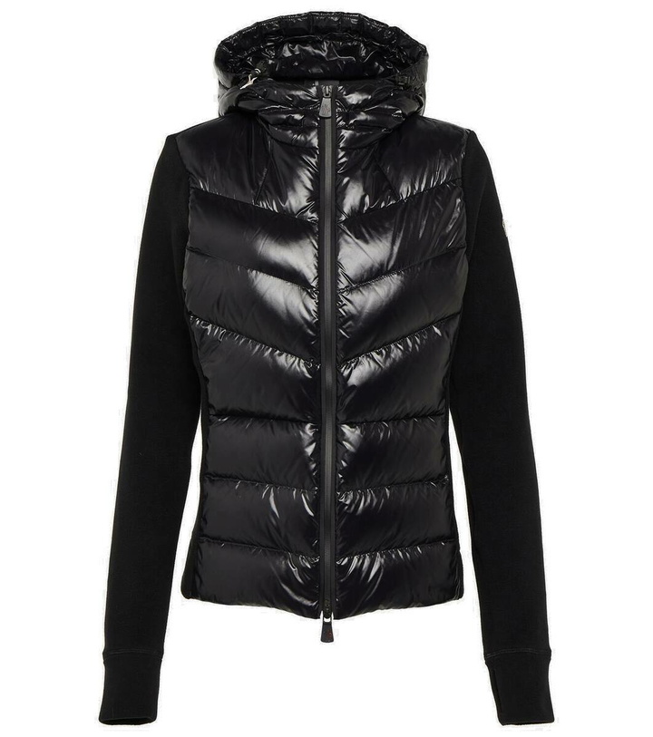 Photo: Moncler Grenoble Down-paneled fleece jacket