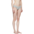 Calvin Klein Underwear Grey Cotton Bikini Briefs