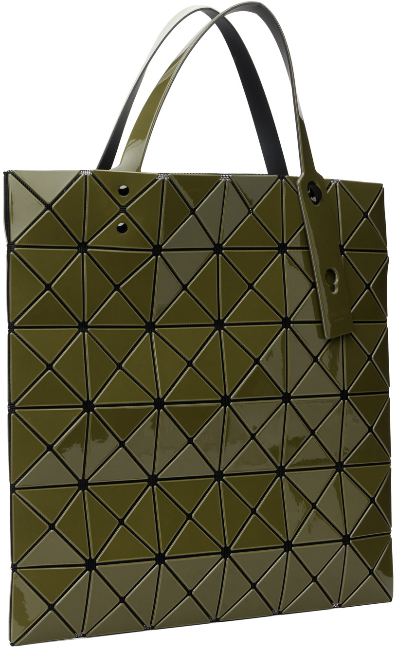 BAO BAO ISSEY MIYAKE ルーセント メタリック　カーキ BAO BAO ISSEY MIYAKE Khaki Lucent Tote Bao Bao Issey Miyake