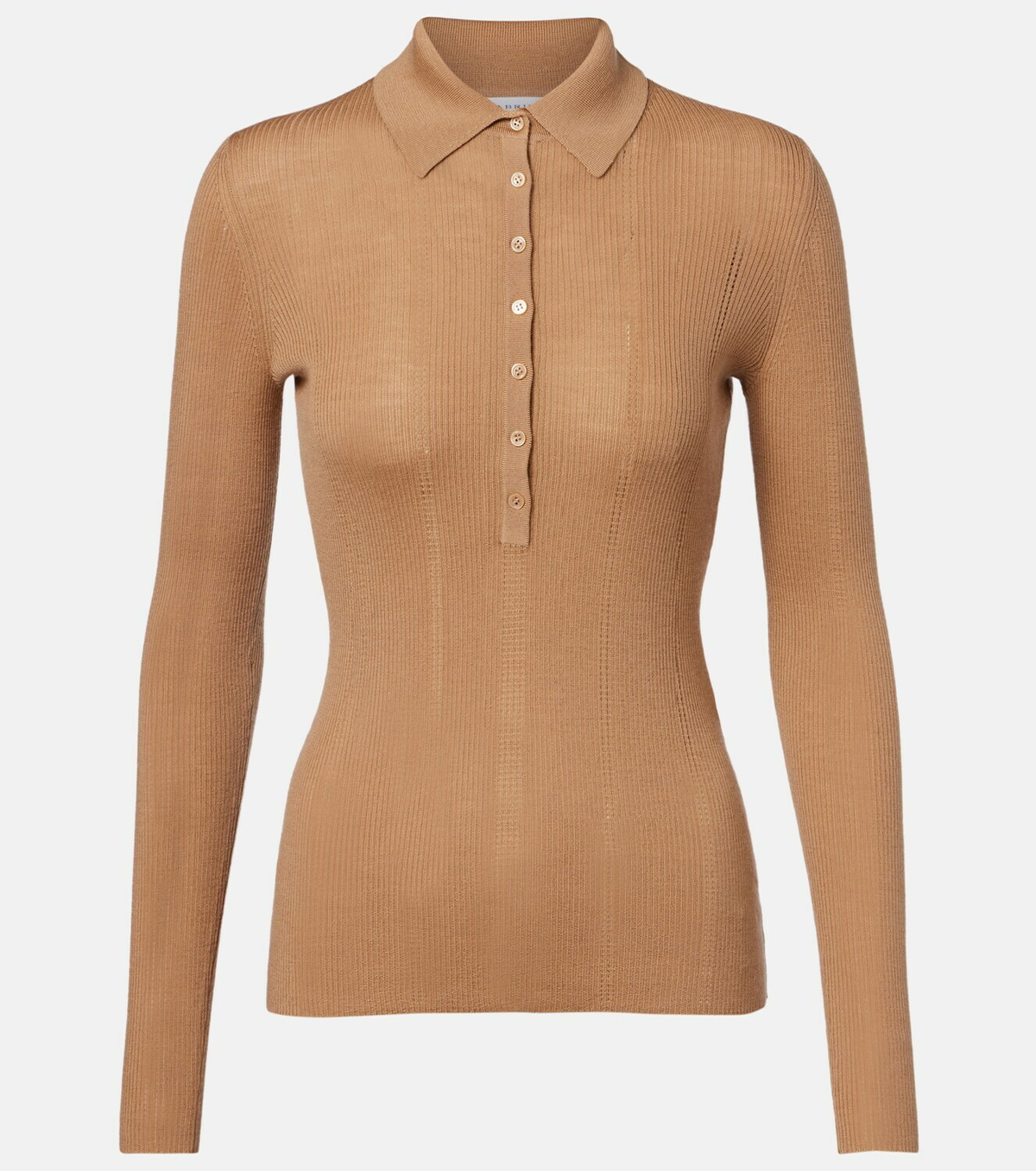 Gabriela Hearst Sophia wool polo sweater