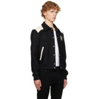 AMIRI Black & Off-White MA Band Jacket