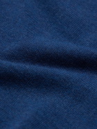 Sid Mashburn - Cotton Half-Zip Sweater - Blue