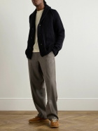 James Perse - Shawl-Collar Cotton-Blend Cardigan - Black