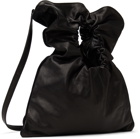 Y's Black Gathered Bag