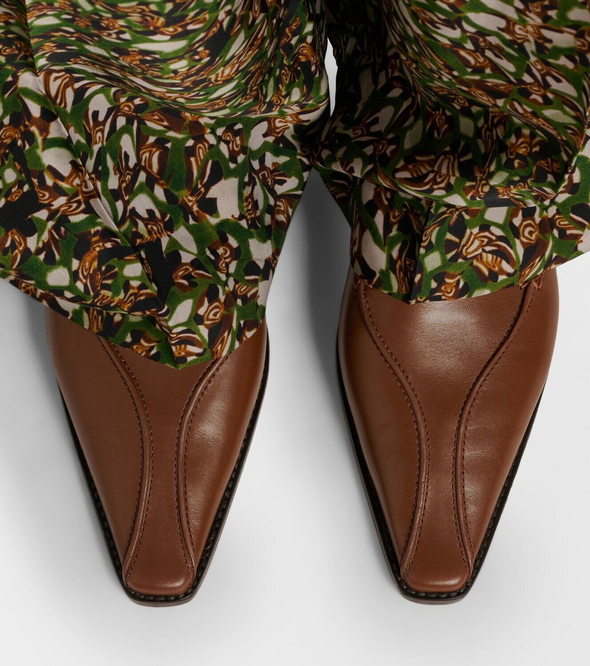Manolo Blahnik Cleofe leather loafers