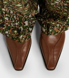 Manolo Blahnik Cleofe leather loafers