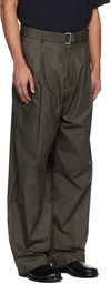 Acne Studios Khaki Belted Trousers