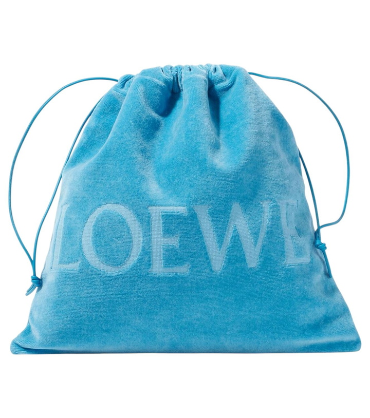 Photo: Loewe Paula's Ibiza Medium logo terry pouch