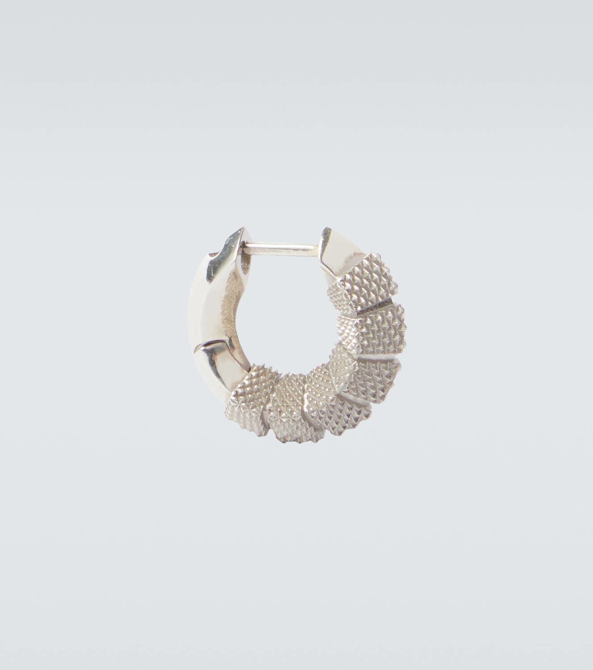 Bottega Veneta Sterling silver hoop earrings